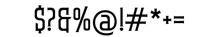 Sphiger-Regular Font OTHER CHARS