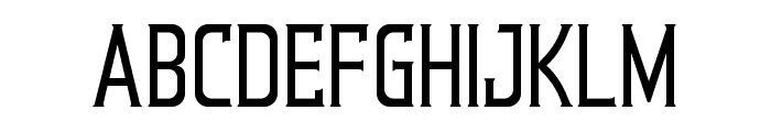 Sphiger-Regular Font UPPERCASE
