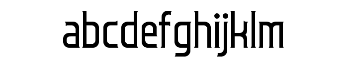 Sphiger-Regular Font LOWERCASE