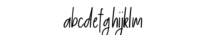 Spianthara Font LOWERCASE