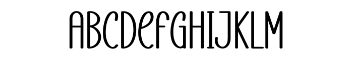 Spichles Font UPPERCASE