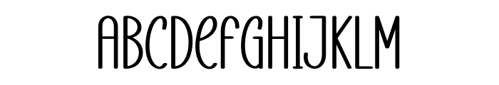 Spichles Font LOWERCASE