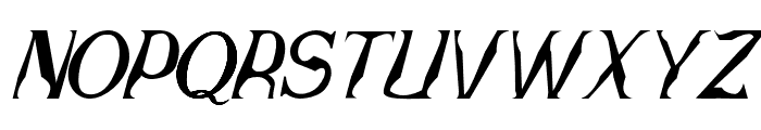 Spicolus-Italic Font UPPERCASE