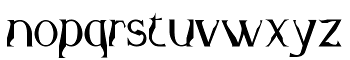 Spicolus-Regular Font LOWERCASE
