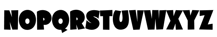 Spictel Alphabets Bold Font UPPERCASE