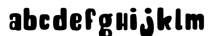 Spicy Corn Font-Regular Font LOWERCASE