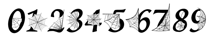 Spider Doodle Font OTHER CHARS
