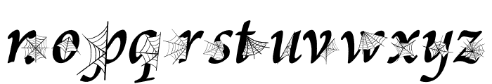 Spider Doodle Font LOWERCASE