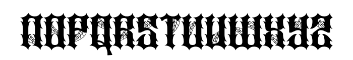 Spider Grekson Font UPPERCASE