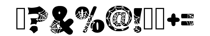 Spider House Regular Font OTHER CHARS