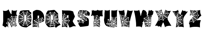 Spider House Regular Font LOWERCASE