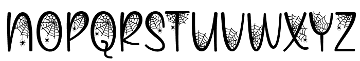 Spider Prey Font UPPERCASE
