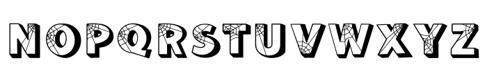 Spider Type Font UPPERCASE