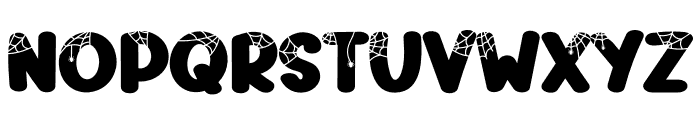Spider Web Font LOWERCASE