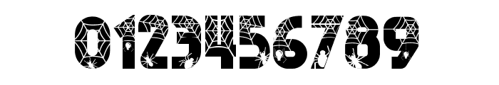 Spider Webs Regular Font OTHER CHARS