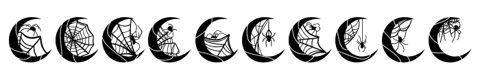 Spider moon Font OTHER CHARS