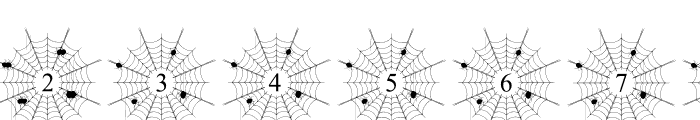 SpiderWebMono-Regular Font OTHER CHARS