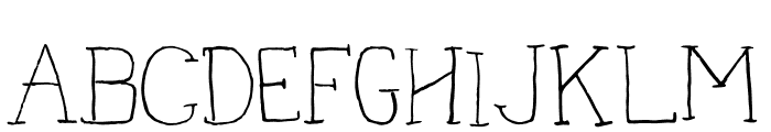 Spiderling Font LOWERCASE