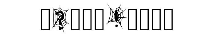 Spiderweb By Squeeb Cre Regular Font OTHER CHARS