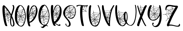 Spiderwick Font UPPERCASE