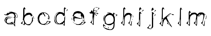 Spike Regular Font LOWERCASE