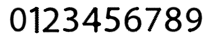 Spiky Font Regular Font OTHER CHARS