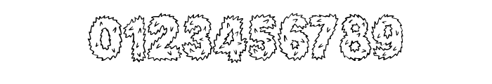 Spiky Fur By Squeeb Cre Regular Font OTHER CHARS