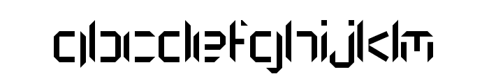 Spiky Medium Font LOWERCASE