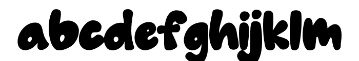 Sping Black Regular Font LOWERCASE