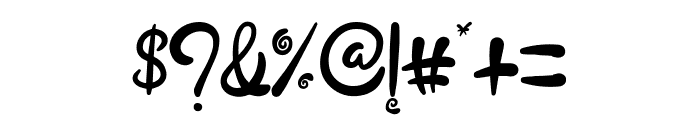 Spiral Font Font OTHER CHARS