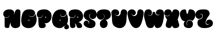 Spiral Puff Font LOWERCASE