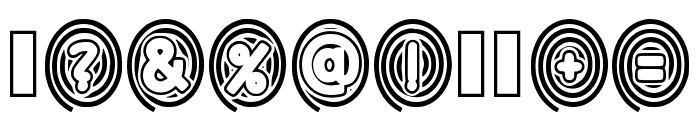 Spiral Text Regular Font OTHER CHARS