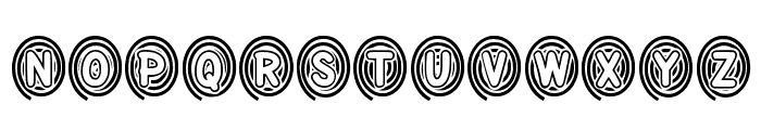 Spiral Text Regular Font UPPERCASE