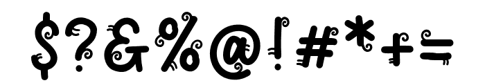 SpiralisRegular Font OTHER CHARS