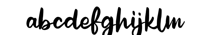 Splaish Font LOWERCASE