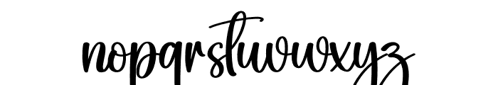 Splatter Font LOWERCASE