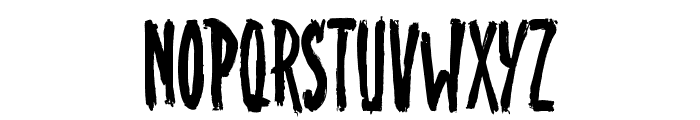 Splatterpunks Alternative Font UPPERCASE