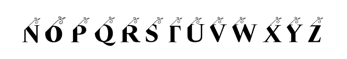 Split Monograms Font LOWERCASE