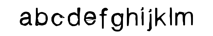 Split Reg Regular Font LOWERCASE