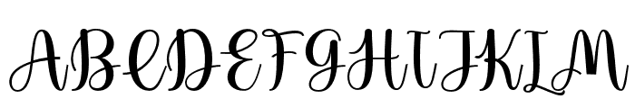 Spoiled Girl Regular Font UPPERCASE