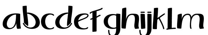 Spoiled Pinch1 Regular Font LOWERCASE