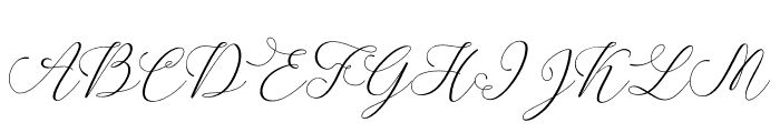 SpoiledGirl-Italic Font UPPERCASE