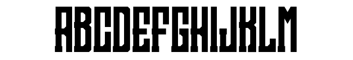 Spokange Font UPPERCASE