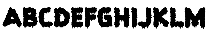 SpokyZombie Font LOWERCASE