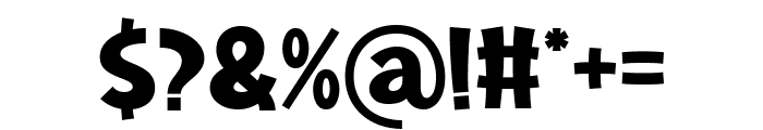Spondy Boody Font OTHER CHARS
