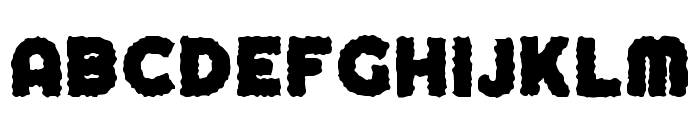 Sponge Glitch Regular Font LOWERCASE