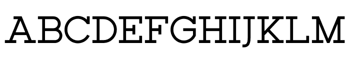 Spontial Serif Font UPPERCASE