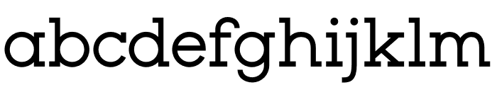 Spontial Serif Font LOWERCASE
