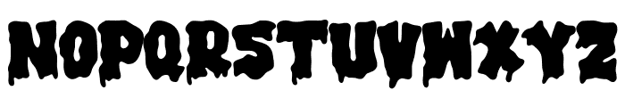 SpookInk Font UPPERCASE