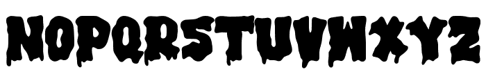 SpookInkRegular Font LOWERCASE